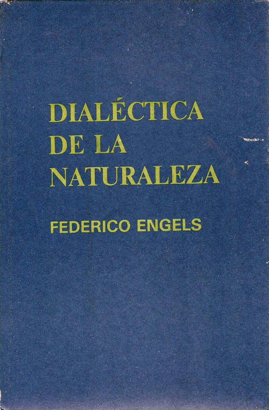 Dialéctica de la naturaleza